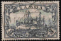 Preview: Samoa Deutsche Post Michel 18 o gestempelt Kaiseryacht