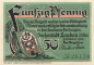 Preview: Lauban Silesia emergency bank note Lubań 1920