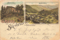 Preview: Schwarzatal Thüringen Schweizerhaus litho o 1898