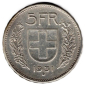 Preview: Schweiz 5 Franken 1931 Alphirt