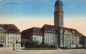 Preview: Spandau Berlin City Hall, old picture postcard, c. 1916