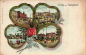 Preview: Tempelhof Berlin Kleeblatt Litho Alte Ansichtskarte * um 1900