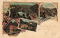 Preview: 01737 Tharandt Saxony Litho Railway Post Leipzig-Riesa Train 448 o 1898