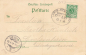 Preview: 01737 Tharandt Saxony Litho Railway Post Leipzig-Riesa Train 448 o 1898