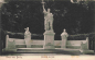 Preview: Tiergarten Berlin, monument to Albrecht the Bear, vintage postcard, c. 1910