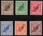 Preview: Togo Deutsche Post Michel 1-6 * ungebraucht Krone Adler