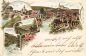 Preview: Weida Thüringen Gruss aus ... Litho gebraucht um 1900