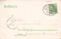 Preview: Loitsch Weida Thüringen Naturheilbad Litho Bahnpost Weida-Mehltheuer Zug 2243 o 1906