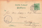 Preview: 02627 Weissenberg Stadtkeller Cyclist Station Lithograph 1898