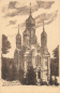 Preview: Wiesbaden Greek Chapel artist card * approx. 1900