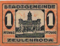 Preview: Zeulenroda, Thuringia, 1920 emergency money note