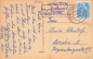 Preview: Rockau Dresden Gasthof Landpoststempel o 1955