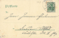 Preview: 01616 Paussnitz Strehla Gasthof Litho Bahnpost Oschatz-Strehla Zug 5764 o 1900