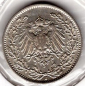 Preview: 1/2 Mark 1913 J German Empire Silver Coin