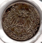 Preview: 1/2 Mark 1915 J German Empire Silver Coin