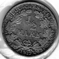 Preview: 1/2 Mark 1917 J German Empire Silver Coin