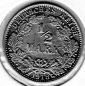 Preview: 1/2 Mark 1918 A German Empire Silver Coin