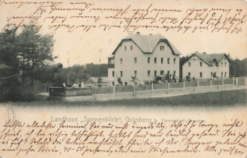 01458 Gruenberg Ottendorf-Okrilla Landhaus Sonnenblick o 1903