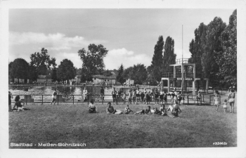01662 Bohnitzsch Meissen Stadtbad * 1953