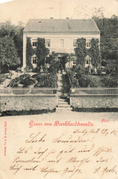 01665 Burkhardtswalde Post Klipphausen Landl. Vorschussverein Groegis o 1902
