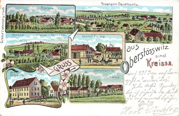 01683 Oberstoesswitz und Kreissa Nossen Litho o um 1901