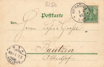 01689 Weinboehla Sachsen Moltkestrasse o 1901