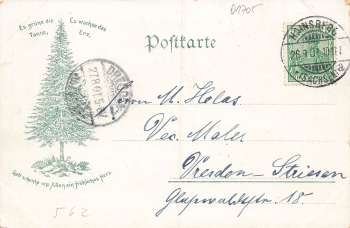 01705 Freital Cossmannsdorf o 1901