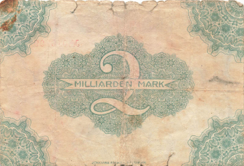 01705 Freital Notgeld zwei Milliarden Mark 1923