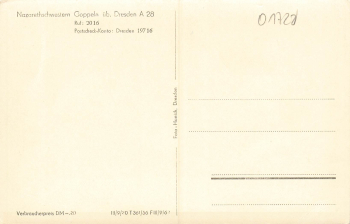 01728 Goppeln Bannewitz Nazarethschwestern Kloster * um 1956 
