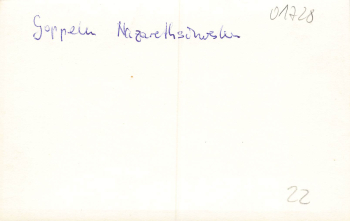 01728 Goppeln Bannewitz Nazareth Sisters Monastery Print template around 1956
