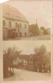 01728 Nöthnitz Bannewitz Echtfotokarte gebaucht 1957