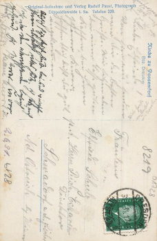 01728 Possendorf Bannewitz Kirche o 1931