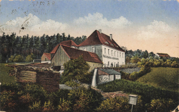 01734 Wendischkarsdorf Rabenau Restaurant Heidemuehle o um 1920