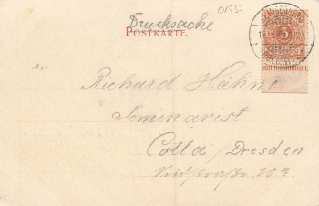 01737 Grillenburg Tharandt Nestlers Restaurant Valentin Hartmanns  Landhaus o 1900