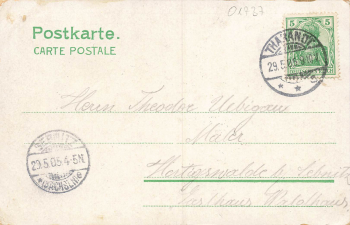 01737 Grossopitz Tharandt Gasthaus zum Heiteren Blick Litho o 1905