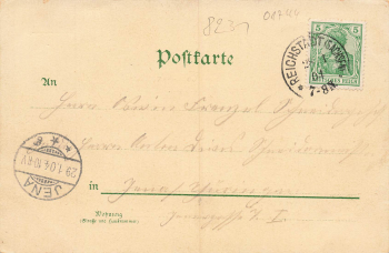 01744 Reichstaedt Dippoldiswalde Koerners Gasthof Litho o1904
