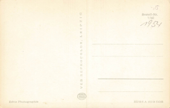 01768 Glashütte Sachsen Sternwarte * 1954