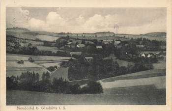 01768 Neudoerfel Glashuette Sachsen o 1934