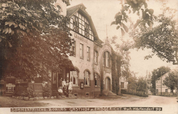 01774 Borlas Klingenberg Gasthof Erbgericht * um 1910