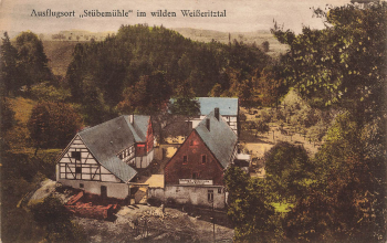 01774 Stuebemuehle Hoeckendorf Klingenberg  o 1929