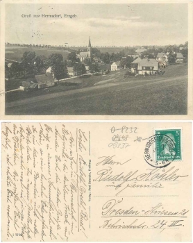 01776 Hermsdorf Erzgebirge o 19.7.1927