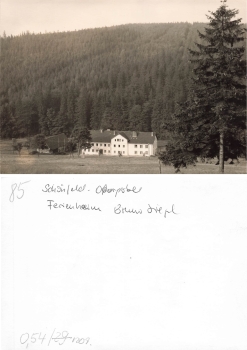 01776 Oberpoepel Ferienheim "Bruno Siegel" 1962 Hanich Foto