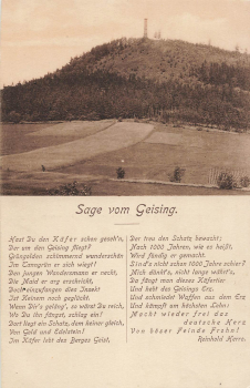 01778 Die Sage vom Geising * um 1930