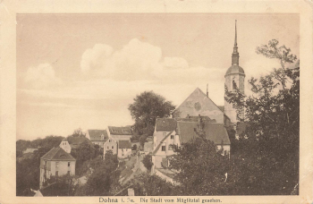 01809 Dohna Sachsen o 1917