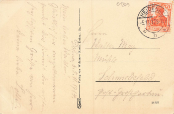 01809 Dohna Sachsen o 1917