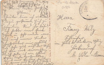 01809 Gommern Heidenau Luettichaustrasse o 1914