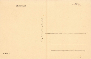 01816 Markersbach * um 1920