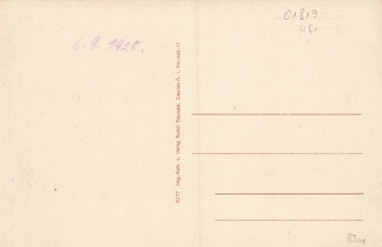 01819 Bahra Gasthof o 6.9.1920
