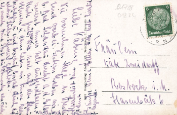 01824 Cunnersdorf Forsthof and Gasthof Erbgericht Saxon Switzerland o 1939