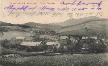 01824 Cunnersdorf Saxon Switzerland or around 1920